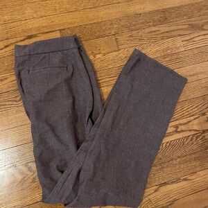 Express Purple/Brown Boot Cut Pants